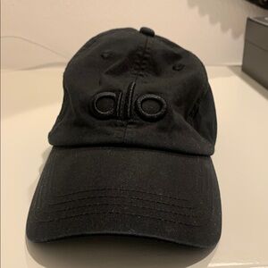 Alo Black Baseball Cap